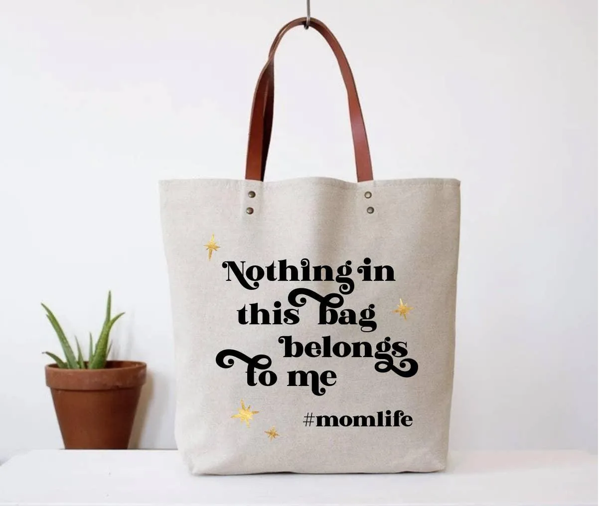 Tote Bag | Hashtag Mom Life | Fun Club