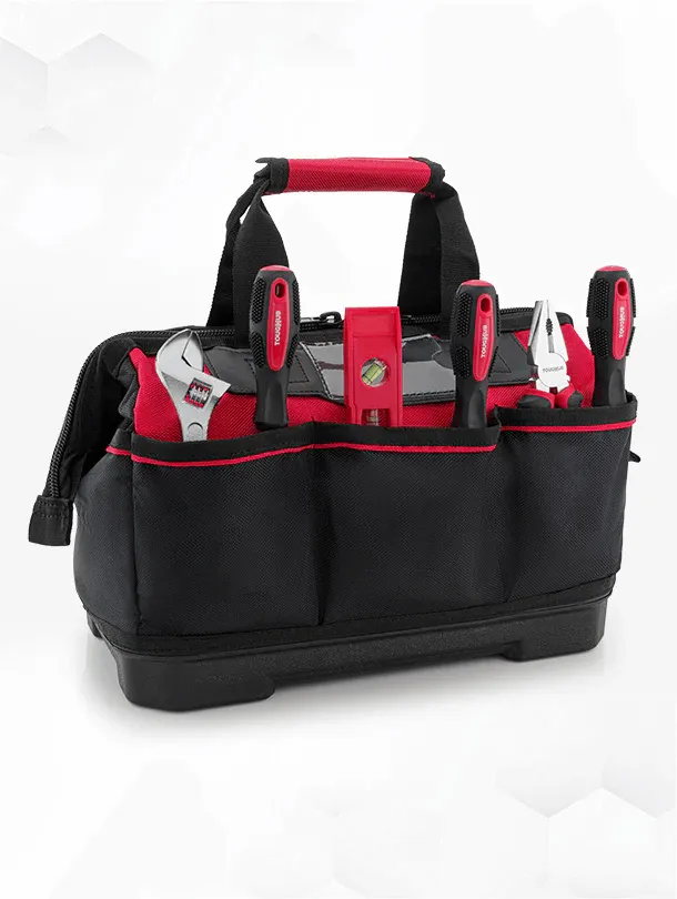 ToughHub 14 Inch Hard Base Tool Bag - THITB31014RHB