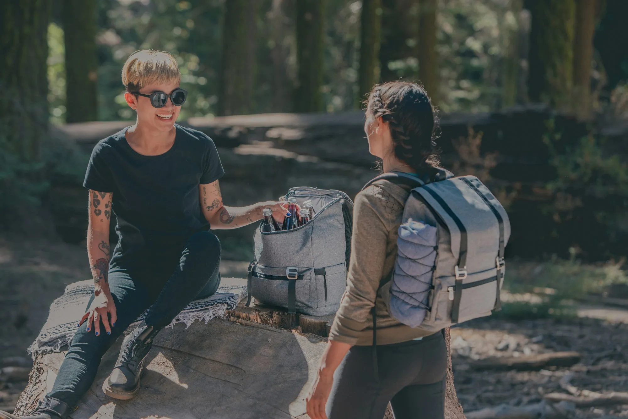 Vancouver Canucks - On The Go Traverse Backpack Cooler