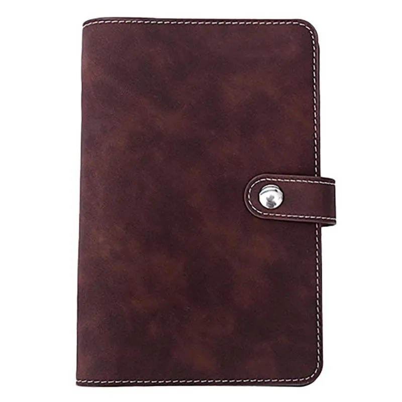 Vegan Leather Organizational Notebook/Journal A5/A6 (3 Paper Options) by Multitasky