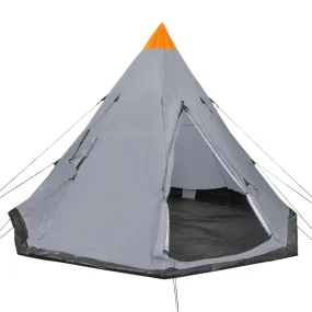 vidaXL 4-person Tent Grey