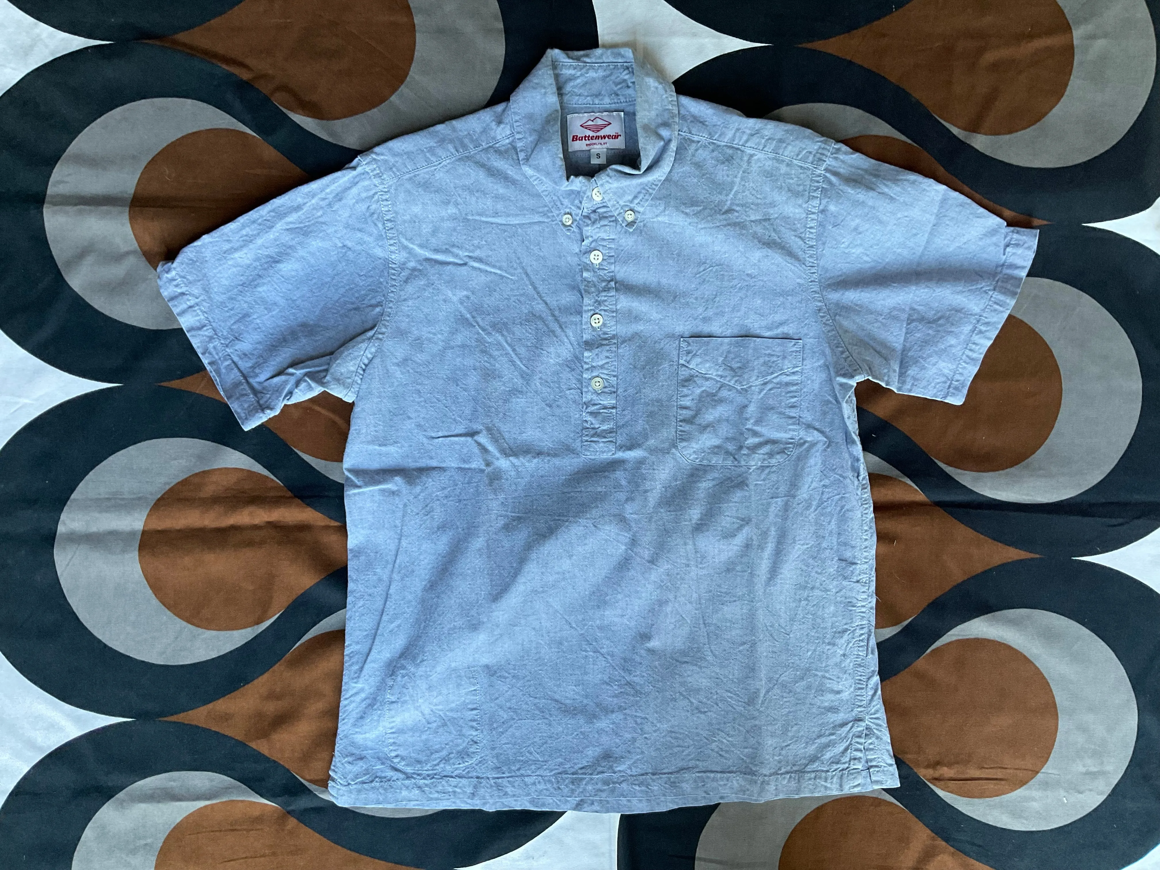 Vintage Battenwear short sleeve shirt, Small