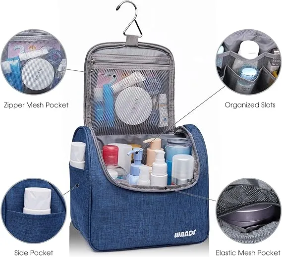 Water-resistant Hanging Cosmetic Organizer