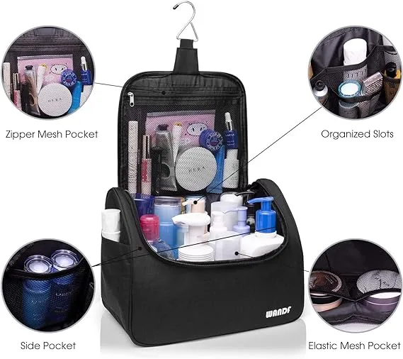 Water-resistant Hanging Cosmetic Organizer