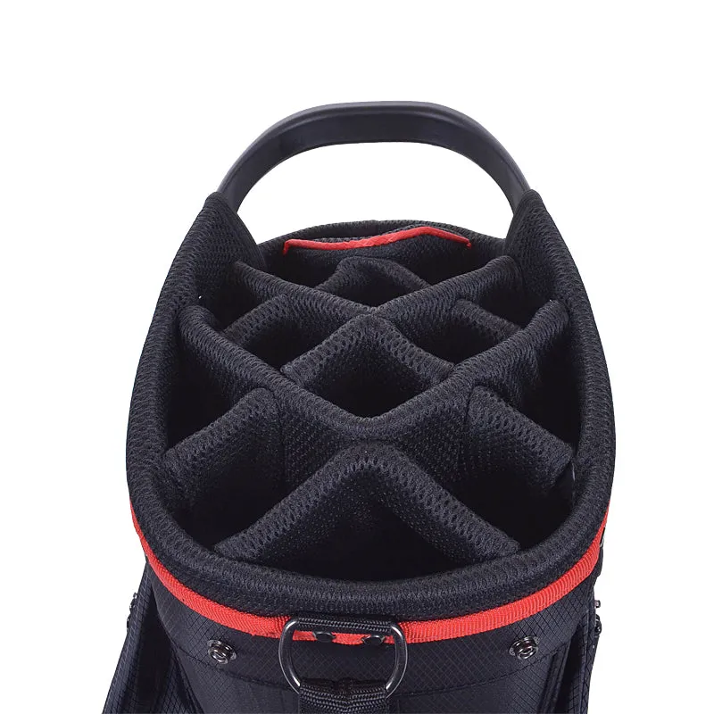 WILSON Lite Cart II Smu 8.5" Cart Bag (Black/Red)