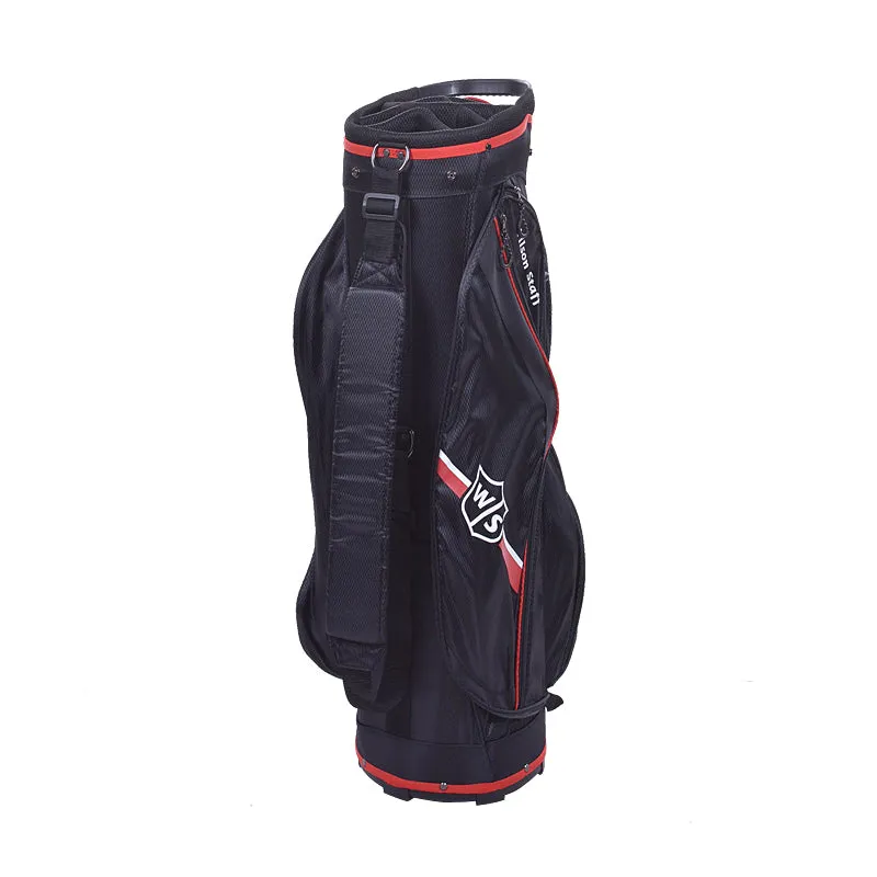 WILSON Lite Cart II Smu 8.5" Cart Bag (Black/Red)