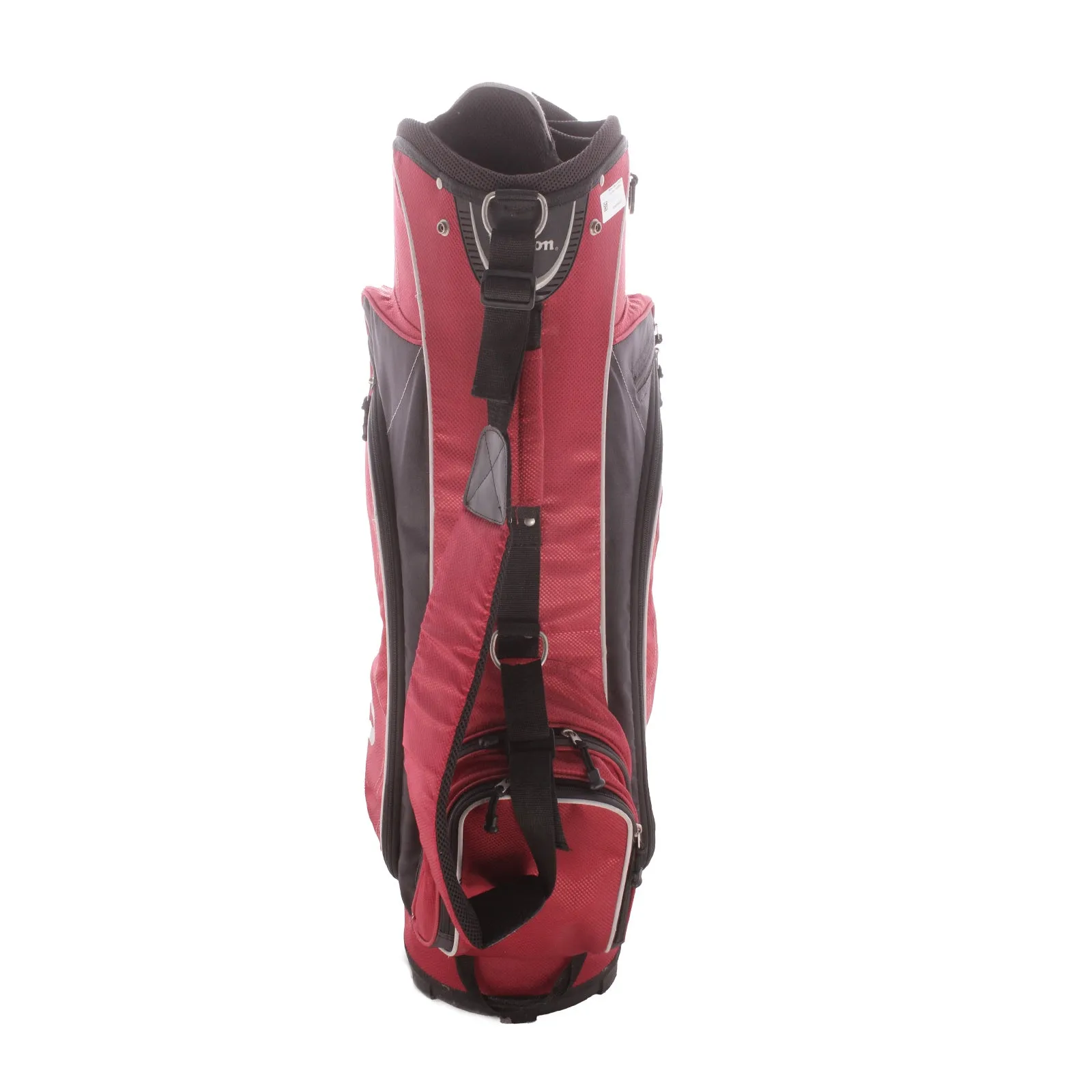 Wilson Second Hand Cart Bag - Red/Black