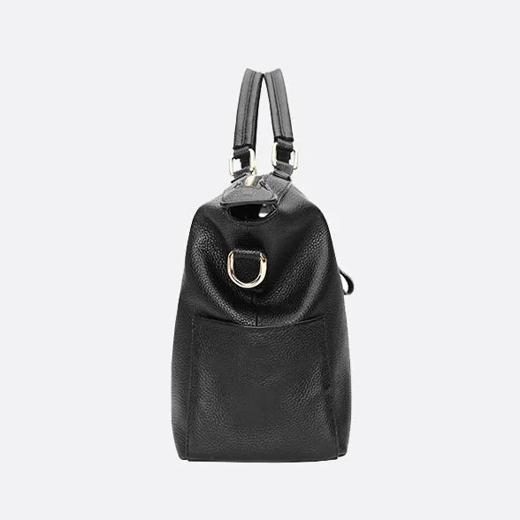 Women's genuine cowhide leather handbag Ellipse V3 design