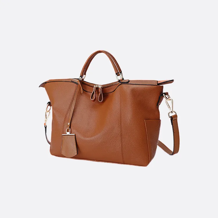 Women's genuine cowhide leather handbag Ellipse V3 design